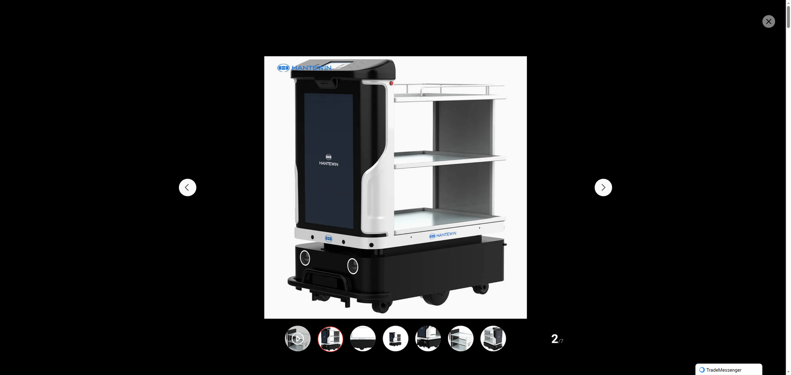 Seriving Robot Restaurant Hotel Hospital Robot Service Restaurant Efficiently and Accurately Delivery Food Waiter Robot