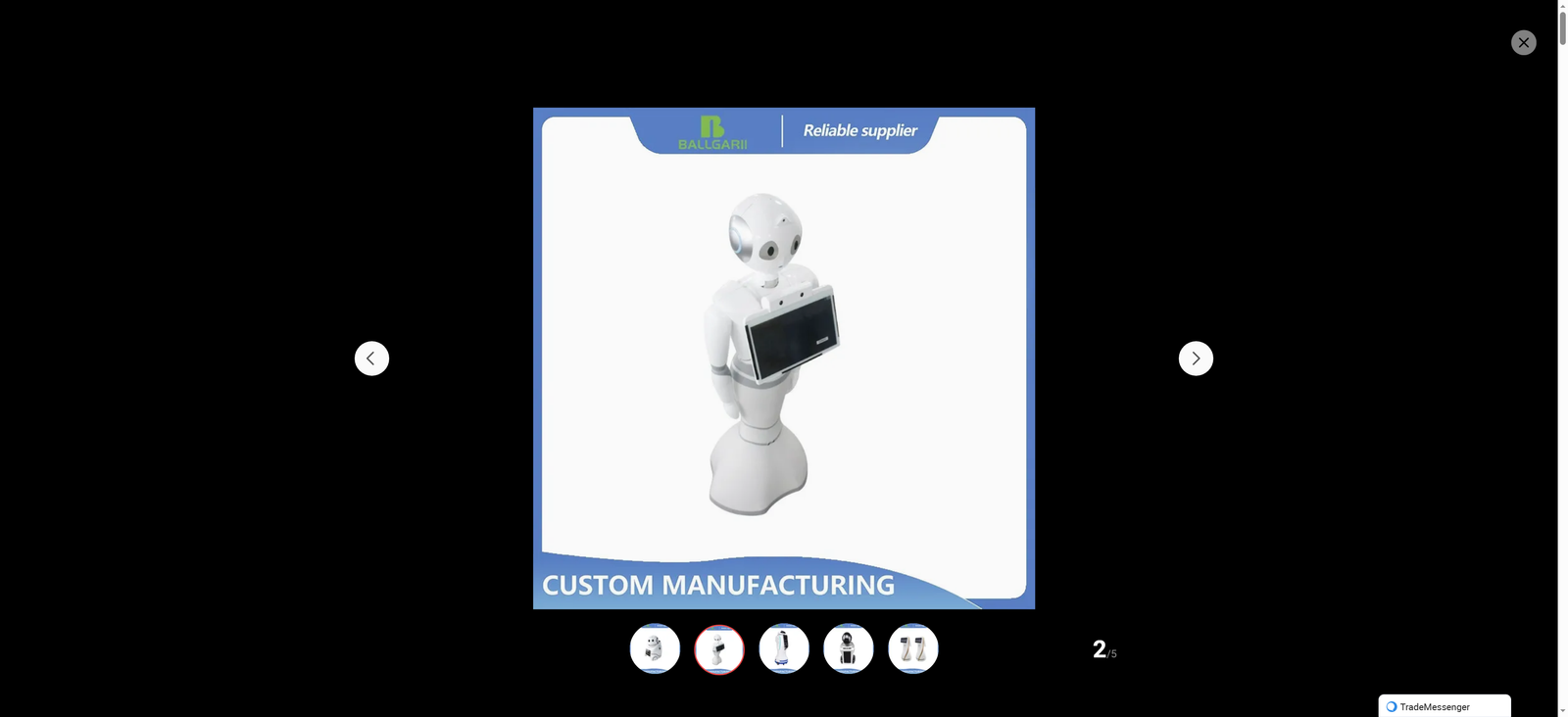 Rapid Prototype Service for Smart Intelligent Food Delivery Collaborative Cleaning Hotel Customer Service Robot