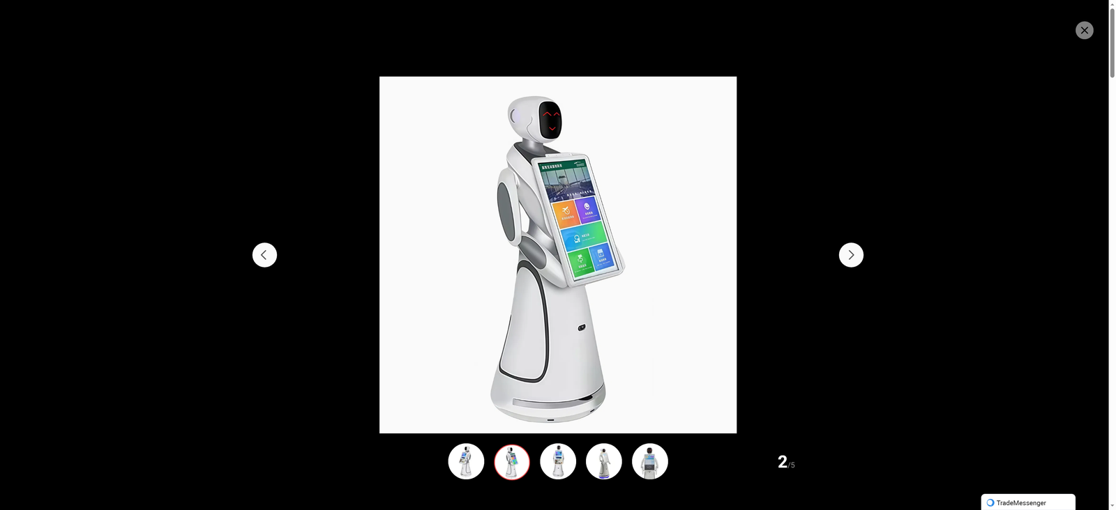 Large Screen Database Chatgtp Dialogue-Amy Service Robot