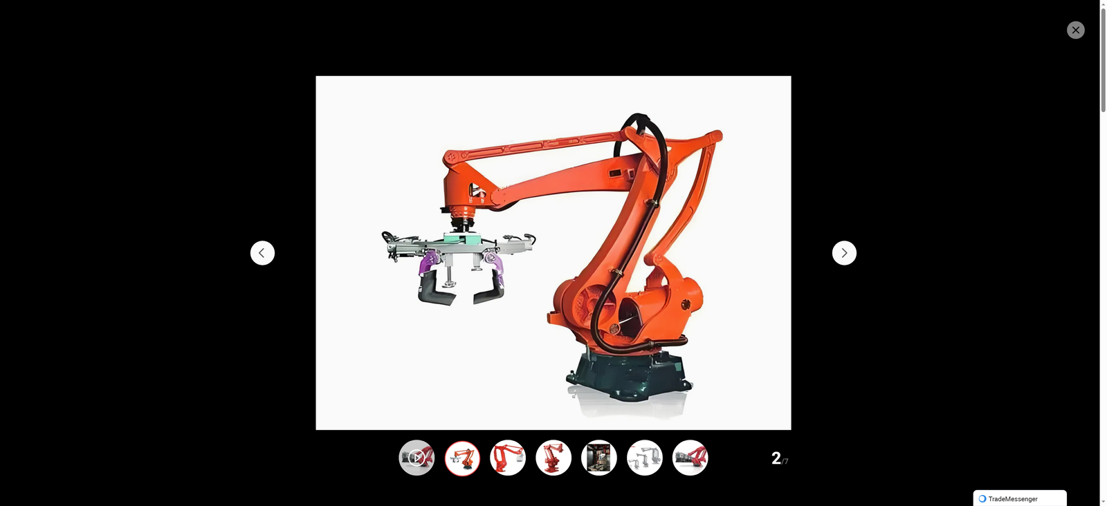 YSR-4-120-F 3150 Automatic Stacking Machine with Robot Palletizer