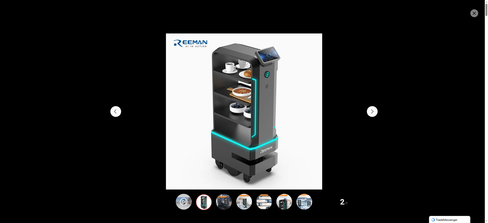 Robot Serving Restaurant Hotel Delivery Robots Robot Delivery Robots for Restaurants Delivery Bot Autononmous Food Delivery Robot