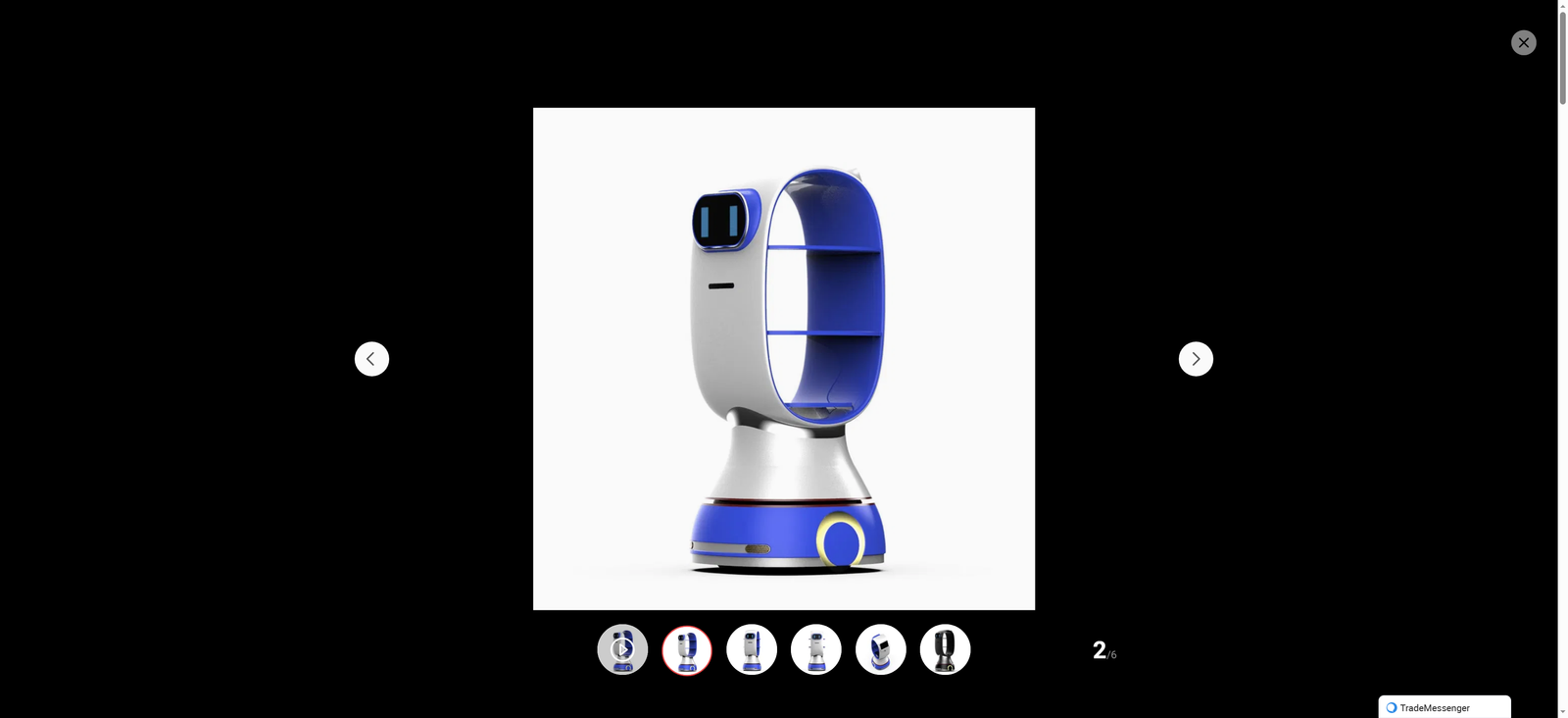 Cute-Themed Hotel Restaurant for Food Delivery-Benben Delivery Robot