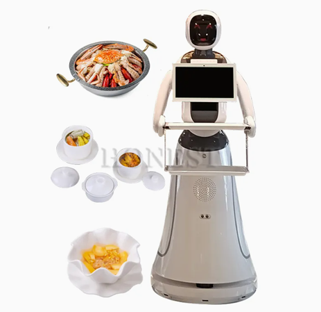 Durable Autonomous Hotel Delivery  Intelligent Robot  Service Robot Price
