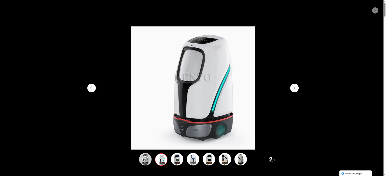 Hotel Food Delivery Robot   Robot Service