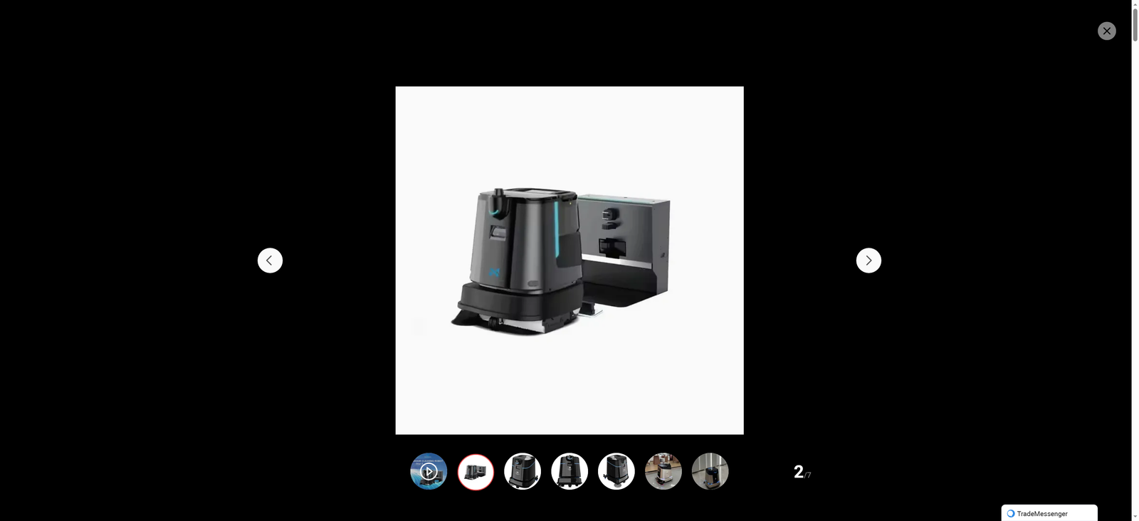 High Quality Commercial Intelligent Floor Cleaning Robot Vacuum Cleaning for Hotel