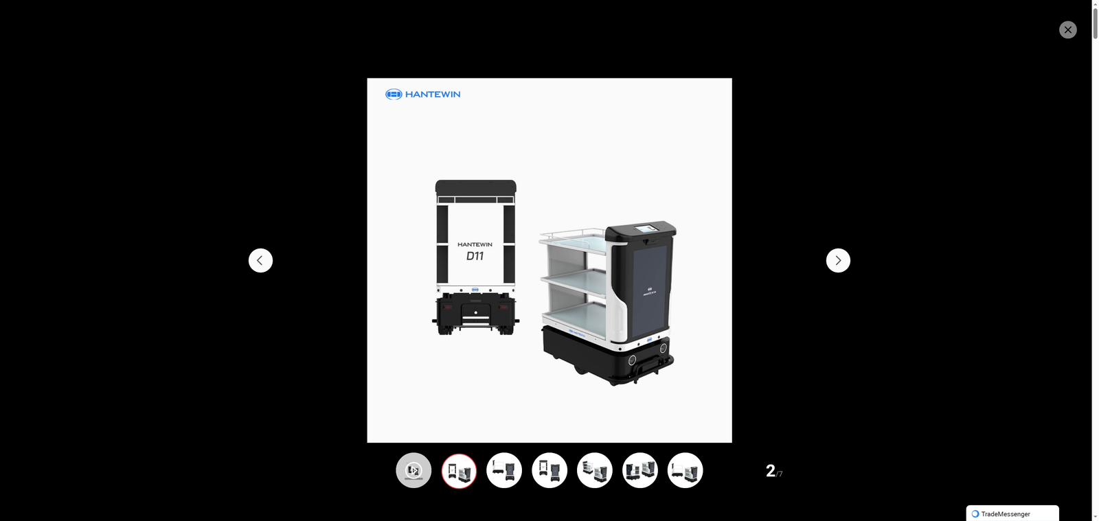 Advanced Intelligent Food Delivery Waiter Service Robot for Hotel Restaurant Solutions