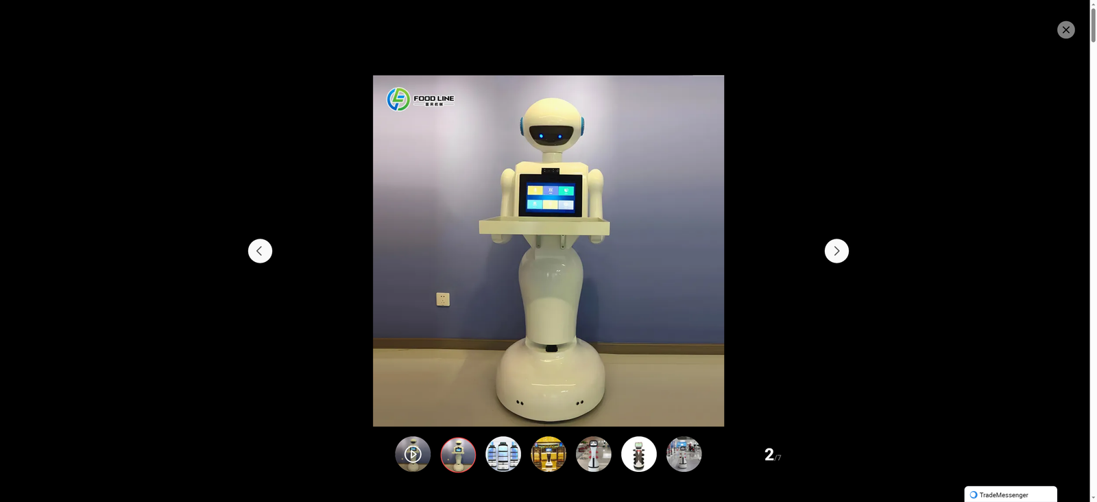 Small Lightweight Intelligent Scheduling Food Delivery Robot for Hotel