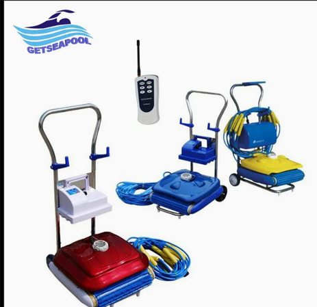 China Automatic Swimming Pool Cleaning Equipment Grampus Swimming Pool Robot Cleaner