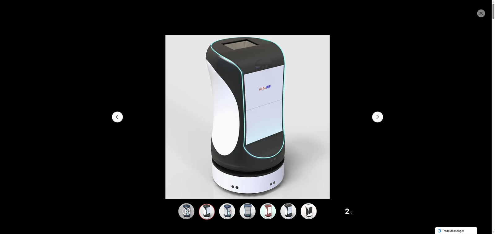 Hot Selling High Quality Load - Sensing Technology Hotel Delivery Robot