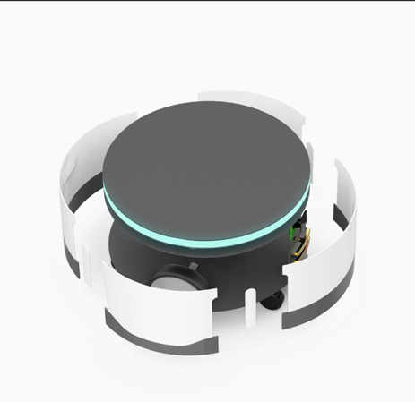 High Quality Factory Custom Worry-Free Battery Life Roller Under Robot Chassis Hotel Service Smart Robot Kit