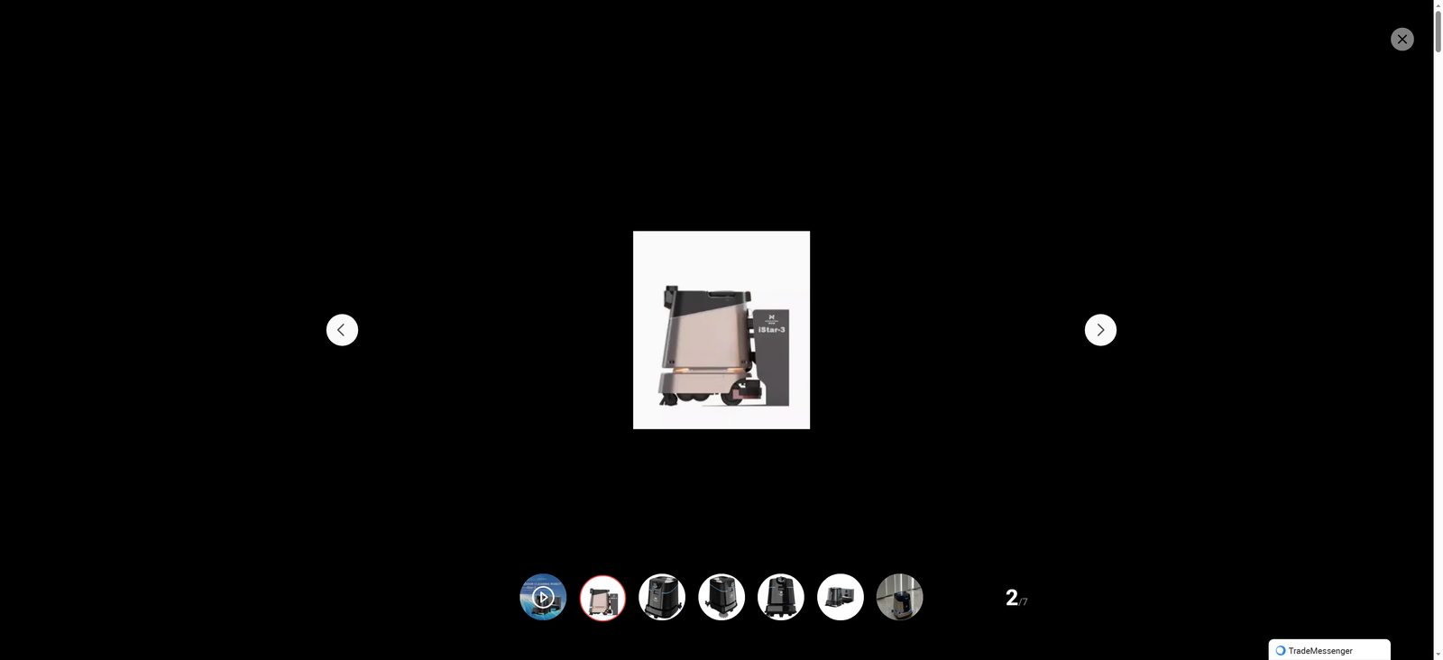 Cloud Platform Control for Hotels Offices Hospitals Compact Cleaning Robot