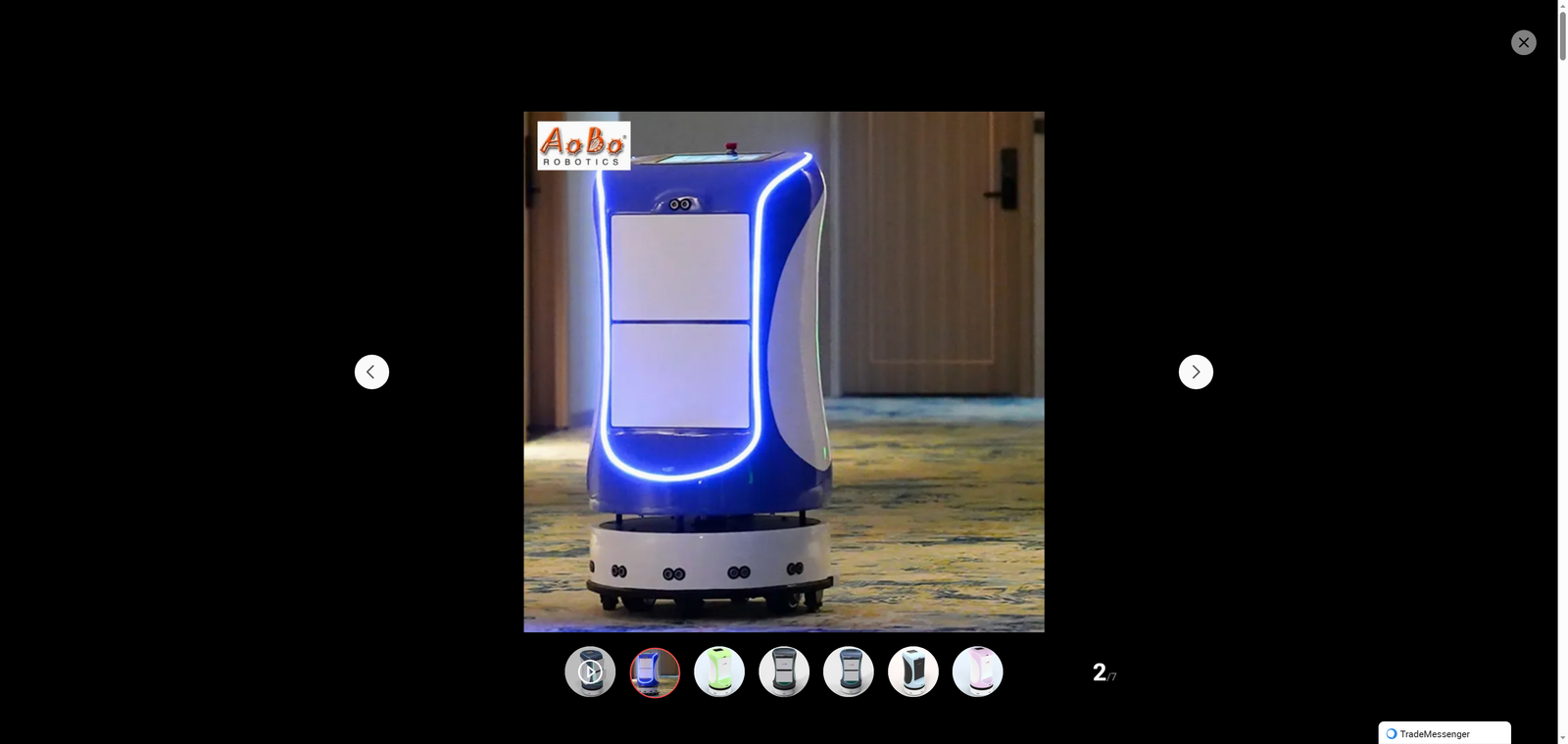Good Quality Factory Custom Wear - Resistant Parts 3 - Star Hotel Delivery Robot