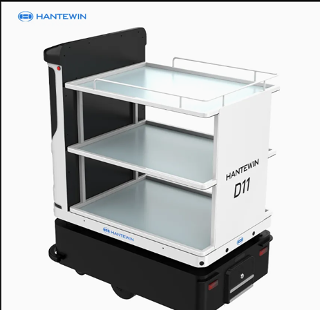 High Load Bearing Auto Charging Navigation Intelligent Food Delivery Robot for Restaurant Hotel Cafe