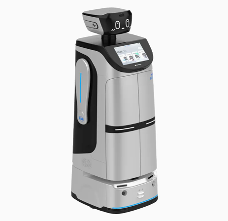 New Commercial Humanoid Robot Delivered to Hotel Rooms  Intelligent Service Waiter Robot