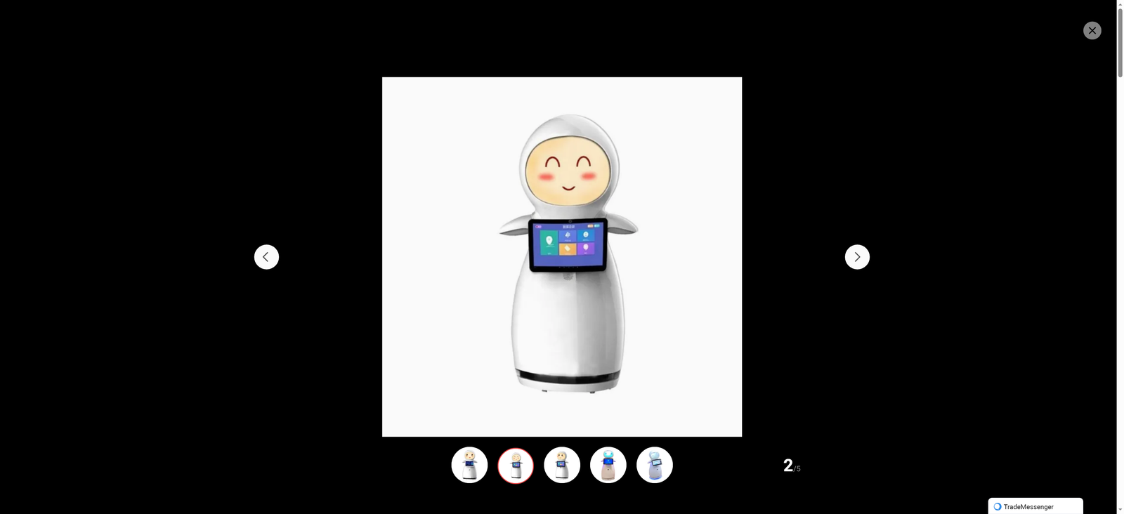Commercial Intelligent Reception Robot-Timo Service Robot