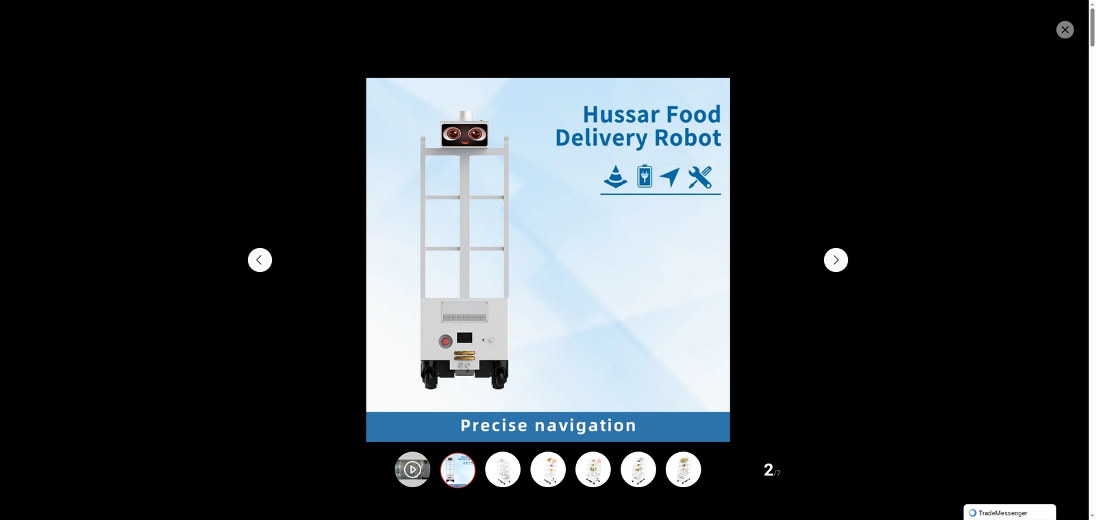 Reeman Intelligent Navigation Dish Delivery Bot Fully Automatic Food Distribution Robot for Hotel Dish Delivery Car Service