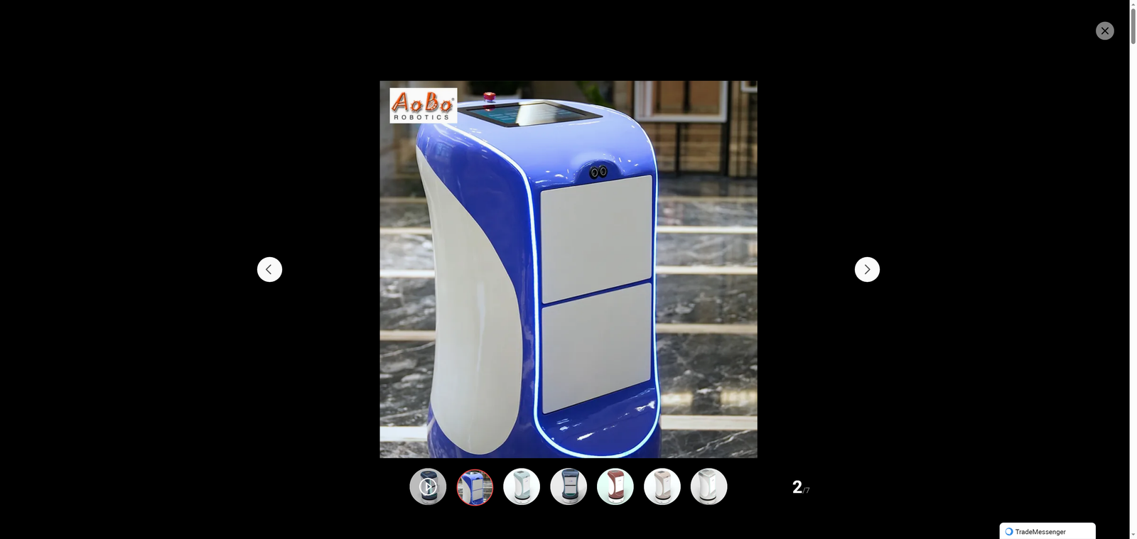 High Quality Good Performance Lightweight Design Hotel Delivery Robot