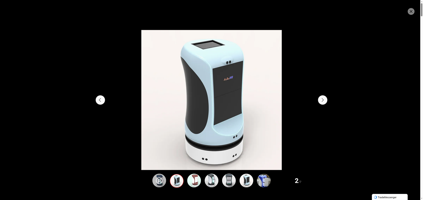 Hot Selling Factory Custom Elevator Integration 3 - Star Hotel Delivery Robot