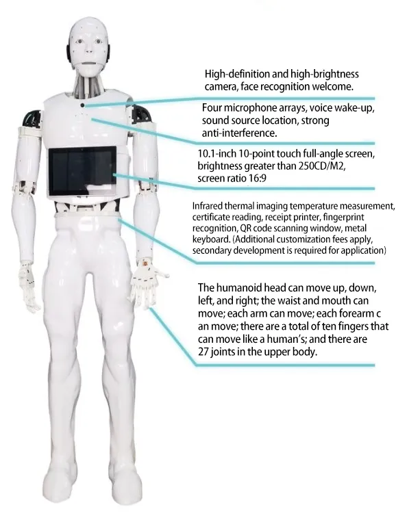 Intelligent Reception Interaction-Daqiang Service Robot