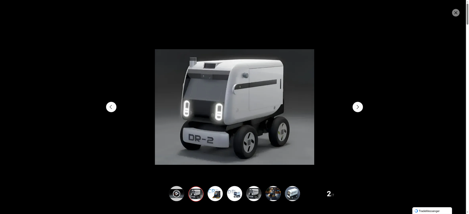 More Than 90kg Airport, Hotel, Home, Business Super Scene Automatic Intelligent Driving Exchange Distribution Service Robot