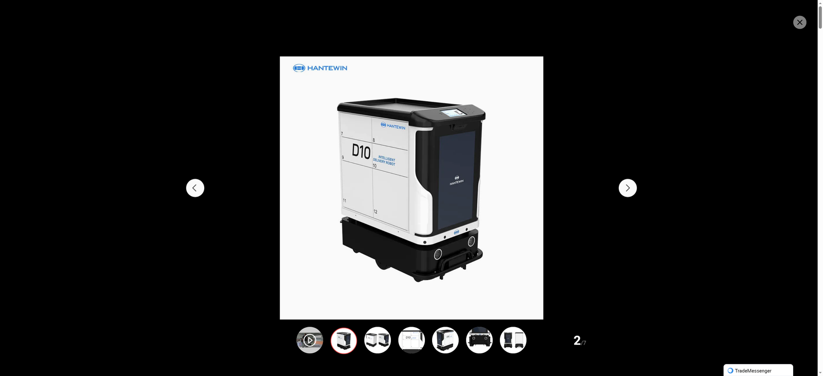 Smart Food Delivery Robot for Efficient Hotel Service