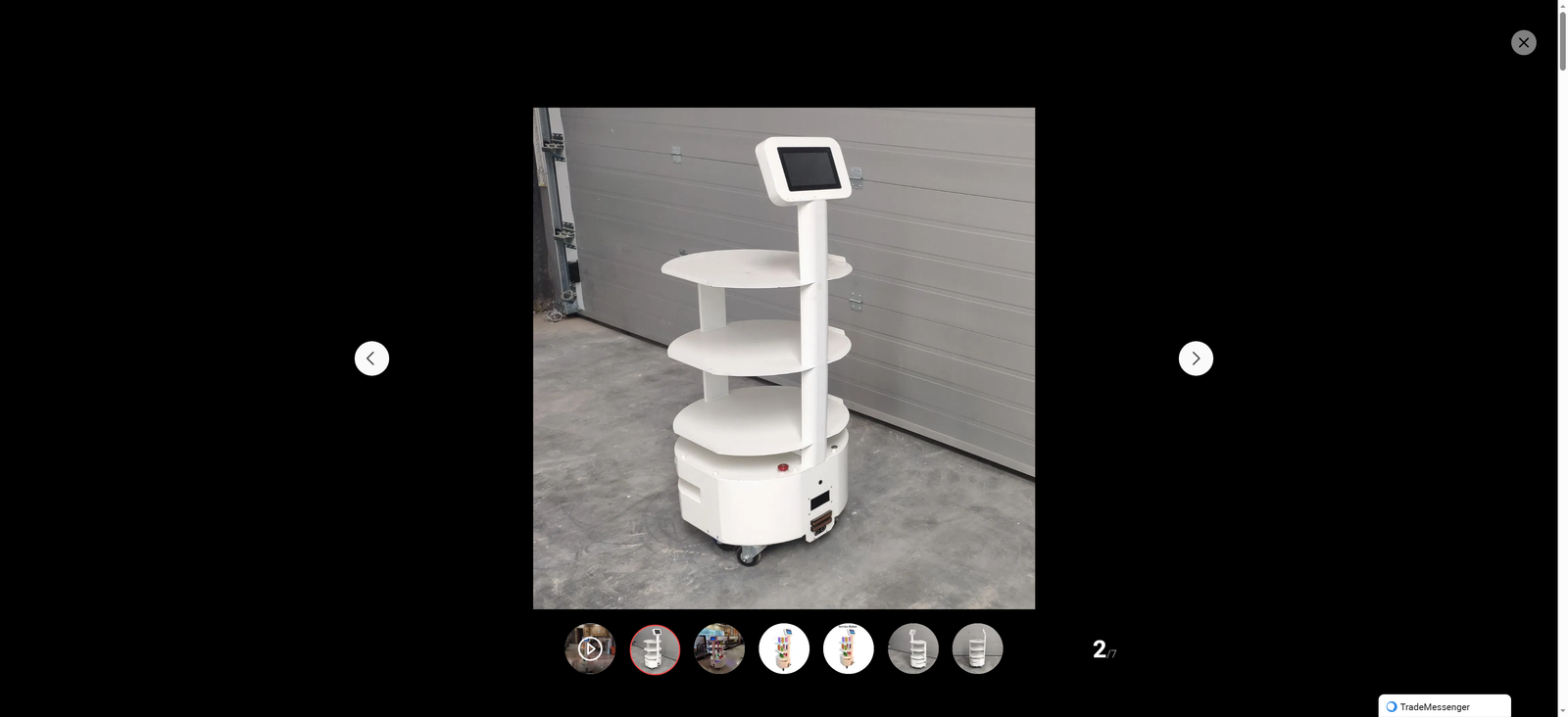 Advanced Intelligent Control Smart Food Delivery Robot for Hotels and Restaurants