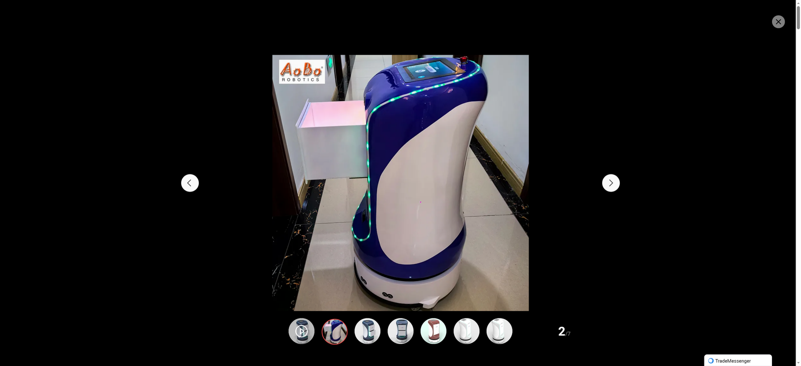 Hot Selling High Quality Corrosion - Resistant Coating 4 - Star Hotel Delivery Robot