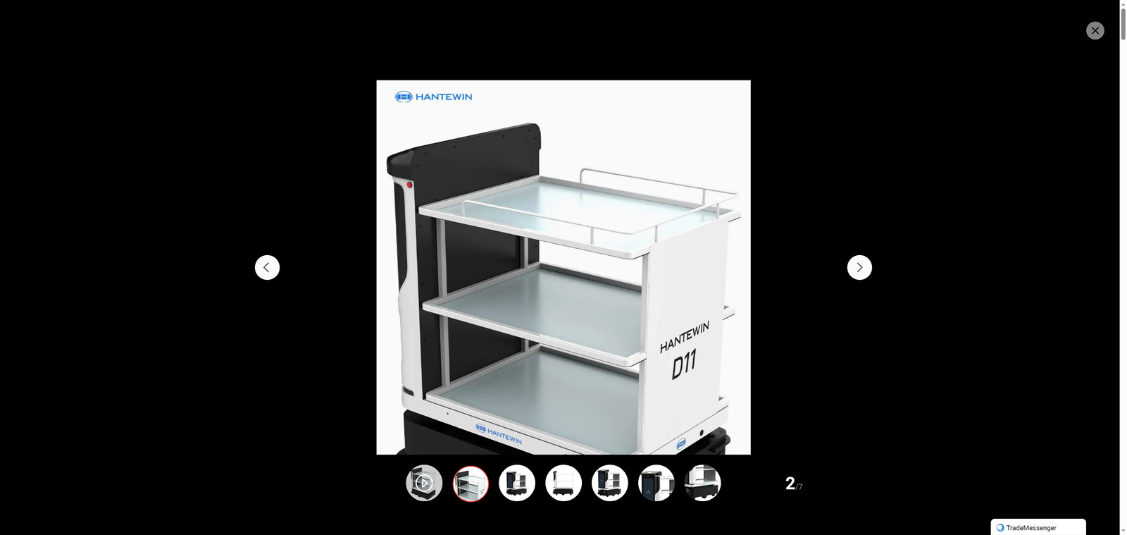 Restaurant Delivery Food Robot with Intelligent Tray Return Food Delivery Robot Hotel Robot