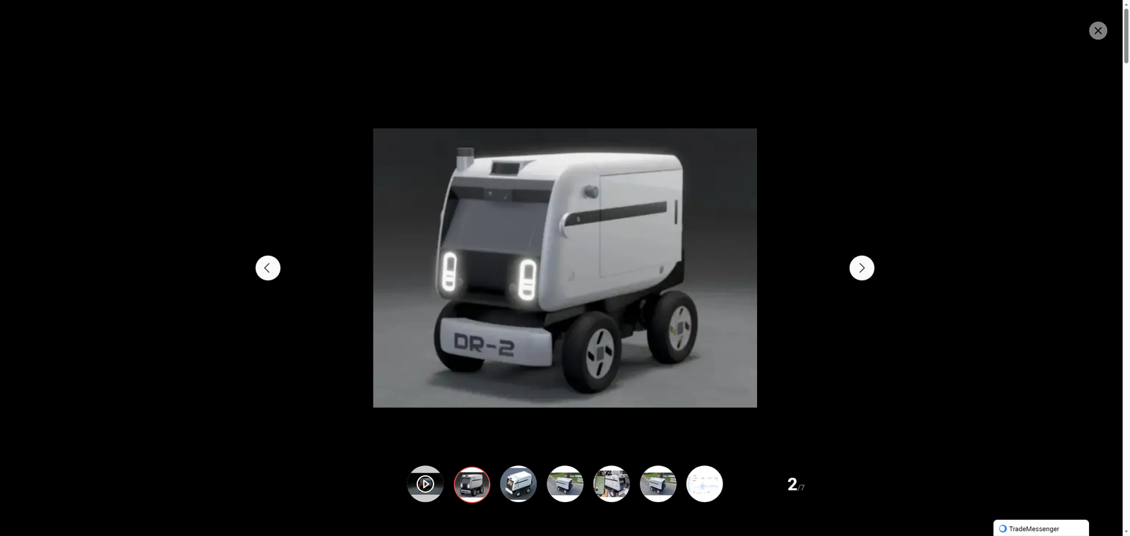 90kg Airport, Hotel, Home, Supermarket, School Scene Automatic Intelligent Driving Exchange Distribution Service Robot