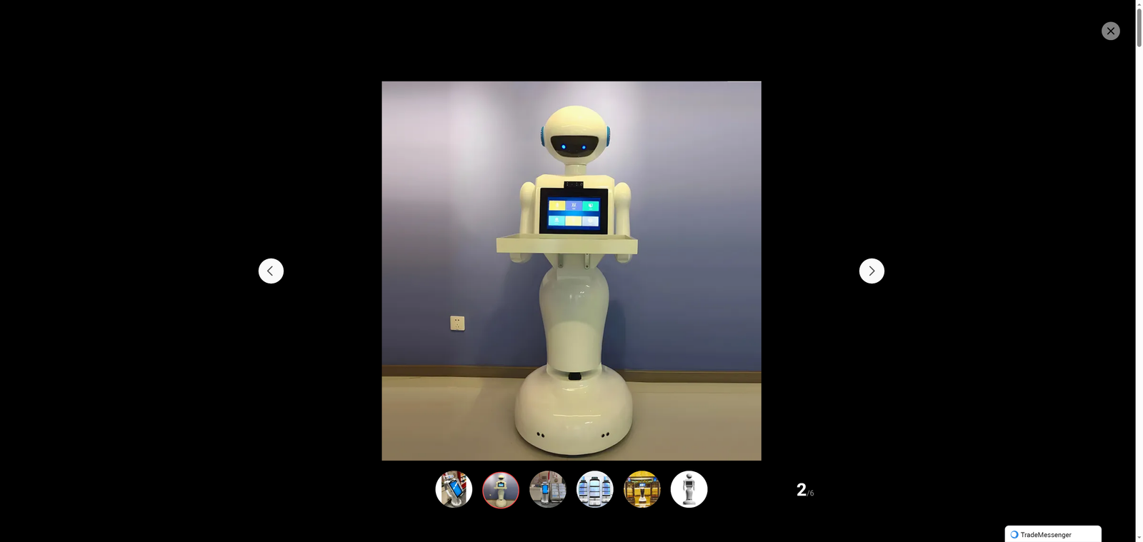 Dish Delivery Robot Robot for Hotel Delivery Room