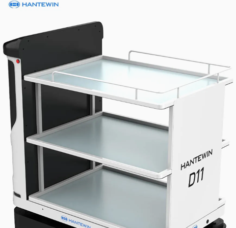 Advanced Autonomous Navigation Contactless Food Delivery Service Robot for Hotel  Restaurant