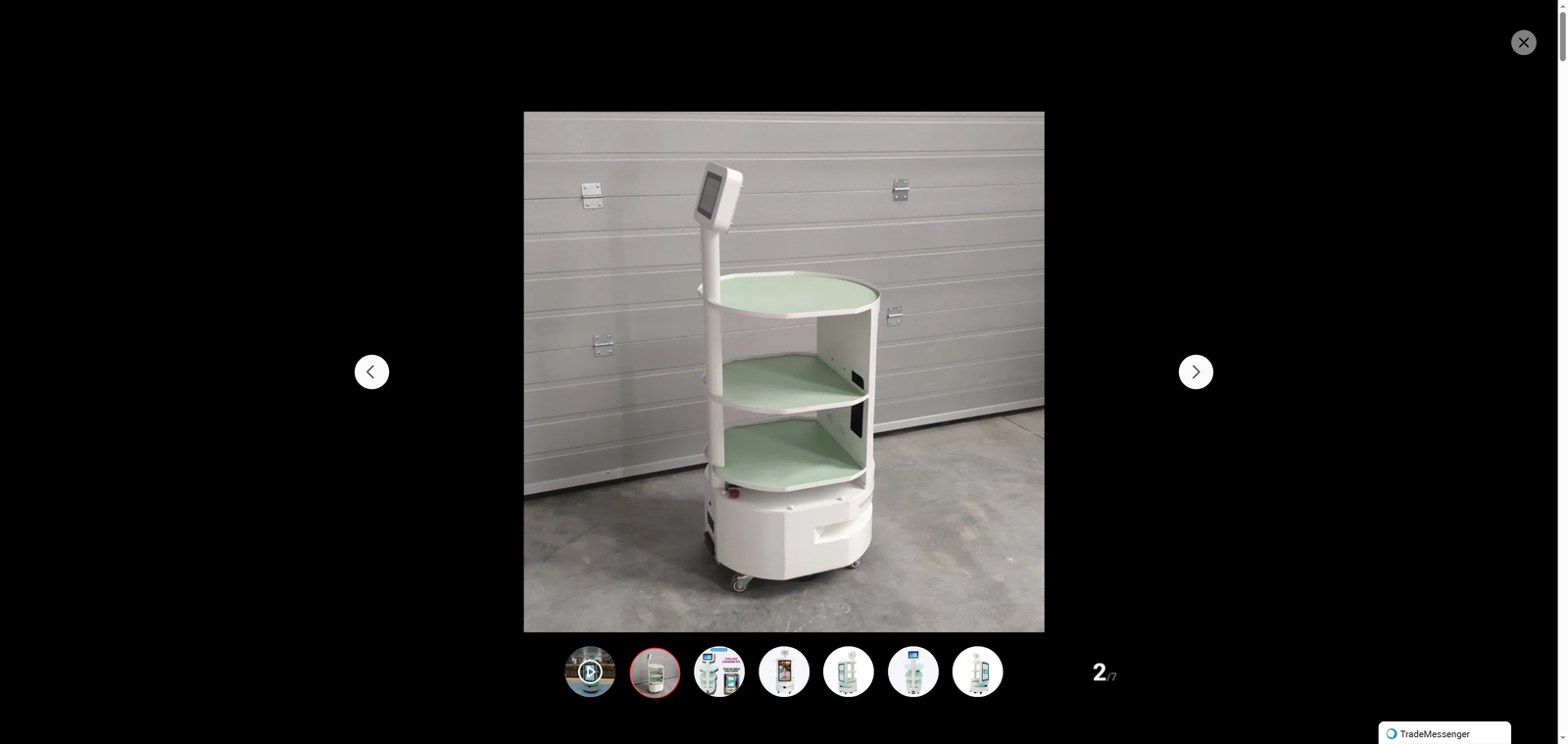 Commercial Service AMR Robot: for Hotels Restaurants Cafes, Guest Greeting   Delivery Services