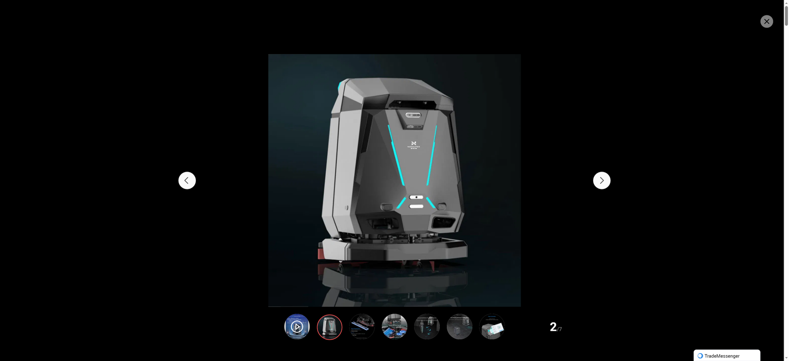 Hot Selling Hotel Cleaning Robots Floor Scrubber Robot Vacuum Cleaner