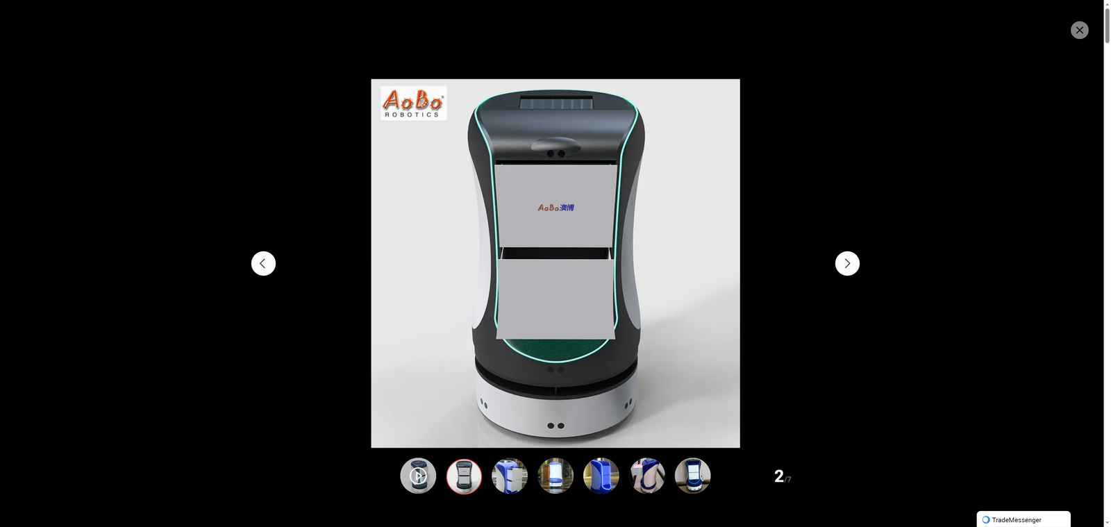 Factory High Quality Low - Voltage Protection Hotel Delivery Robot