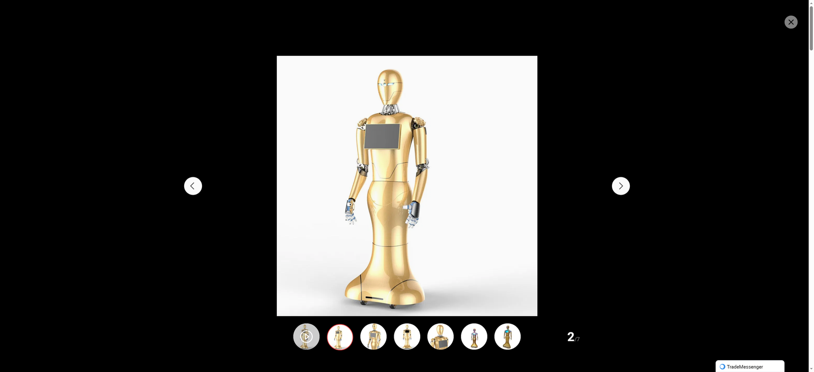 Humanoid Service Reception Multi-Function - Dajin Service Reception Robot