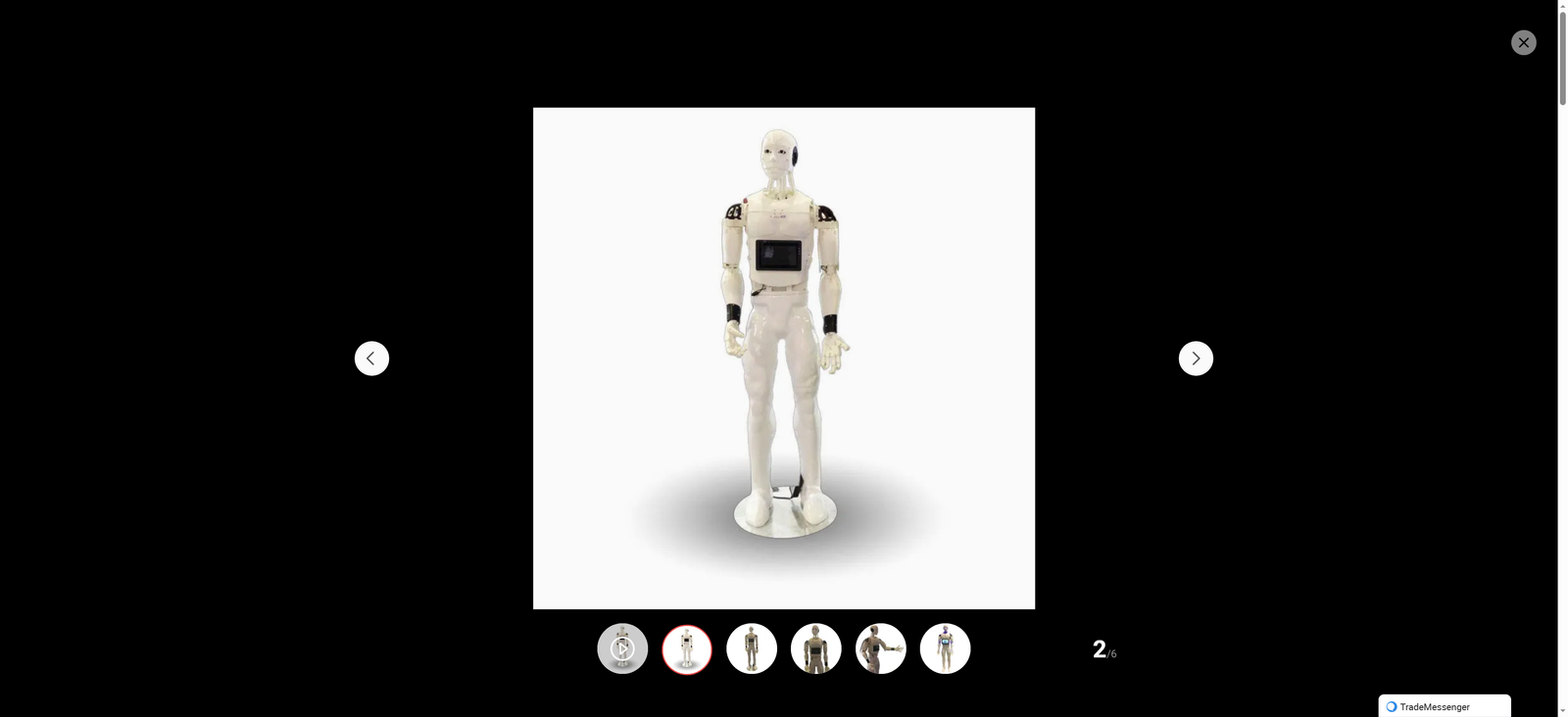 Intelligent Reception Interaction-Daqiang Service Robot