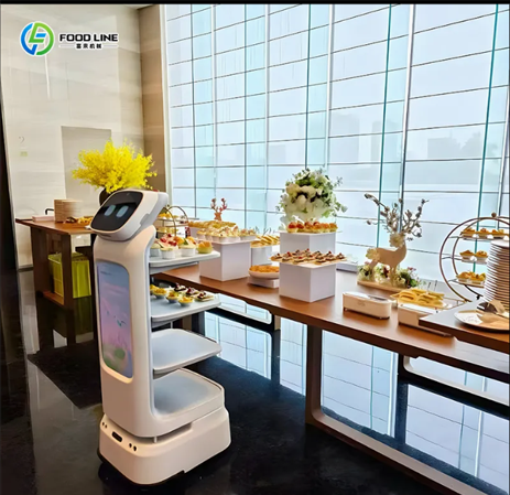 Autonomous Delivery Intelligent Robotic Food Delivery Robot for Hotel