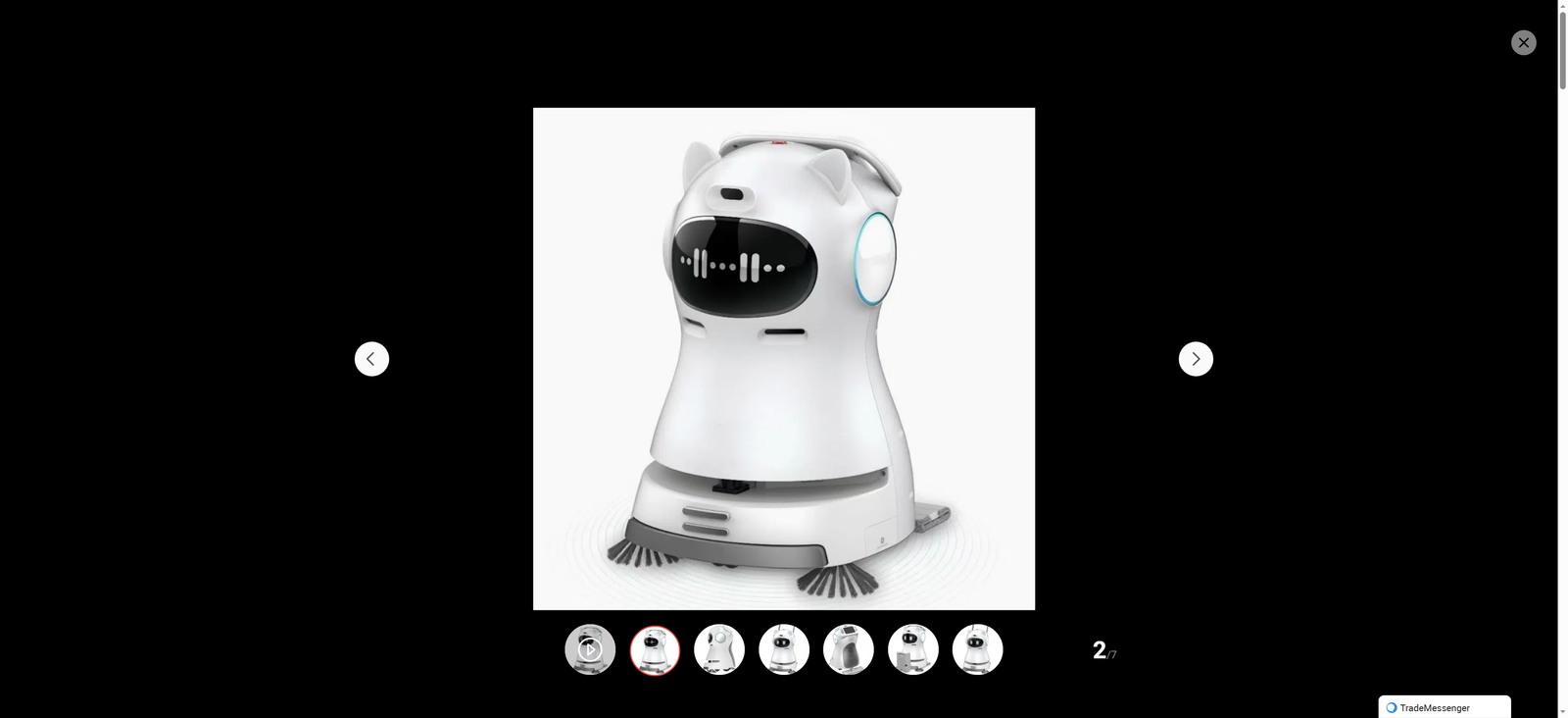 Muka C30 Cleaning Robot Precision Positioning Industrial-Grade Vacuum Cleaner for Commercial Hotel Use Long Endurance