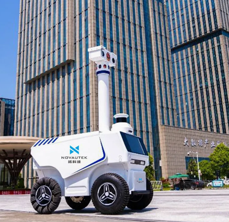 Designed for Hotels  Shopping Malls Security Robot with Autonomous Rechargeable System