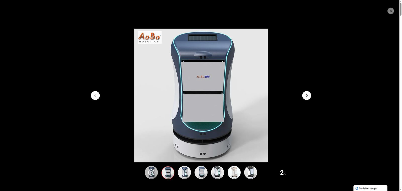 Factory High Quality Path Optimization 3 - Star Hotel Delivery Robot