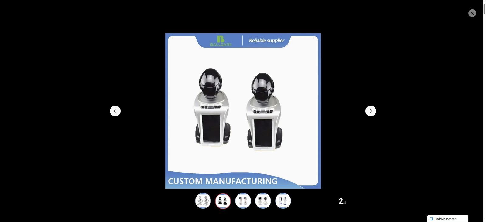 Rapid Prototype Service for Intelligent Food Delivery Collaborative Hotel Cleaning Customer Service Smart Robot Design