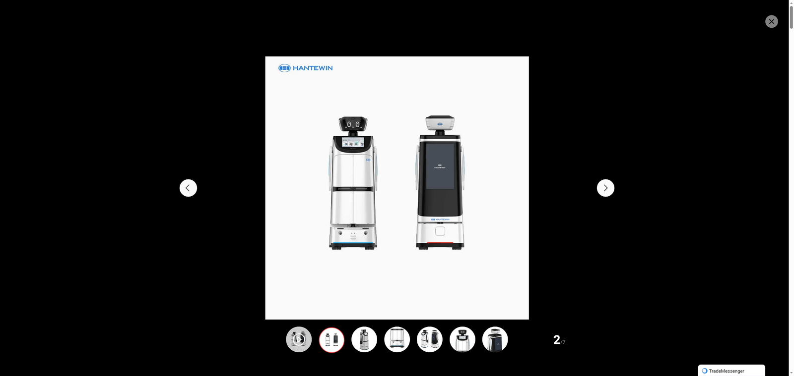 Automatic Working Hotel Restaurant Self Driving Food Serving Intelligent Waiter Robot