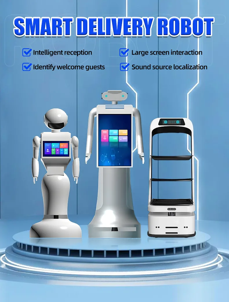Display Intelligent Robot Reception Robot for Restaurant Hotel Mall