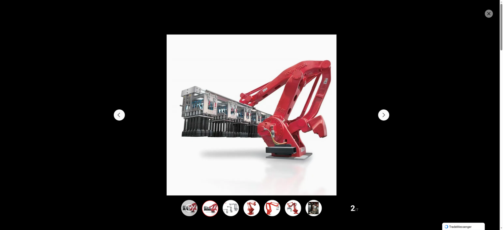 YSR-4-40-F 1900 Automatic Stacking Machine with Robot Palletizer