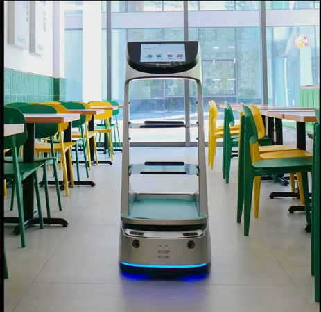 Intelligent Smart Food Delivery Robot for Hotel Room Service Restaurant Trays Intelligent Smart Food Delivery Robot for Hotel Room Service Restaurant Trays