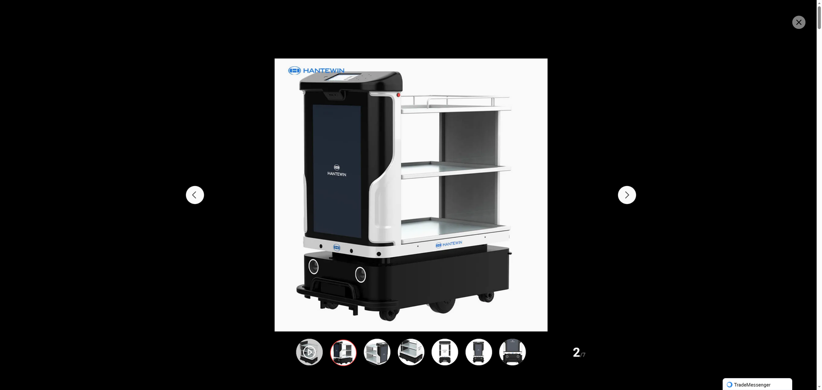 Robot Server for Hotel Restaurant Dish Recycle Intelligent Service Food Delivery Robot