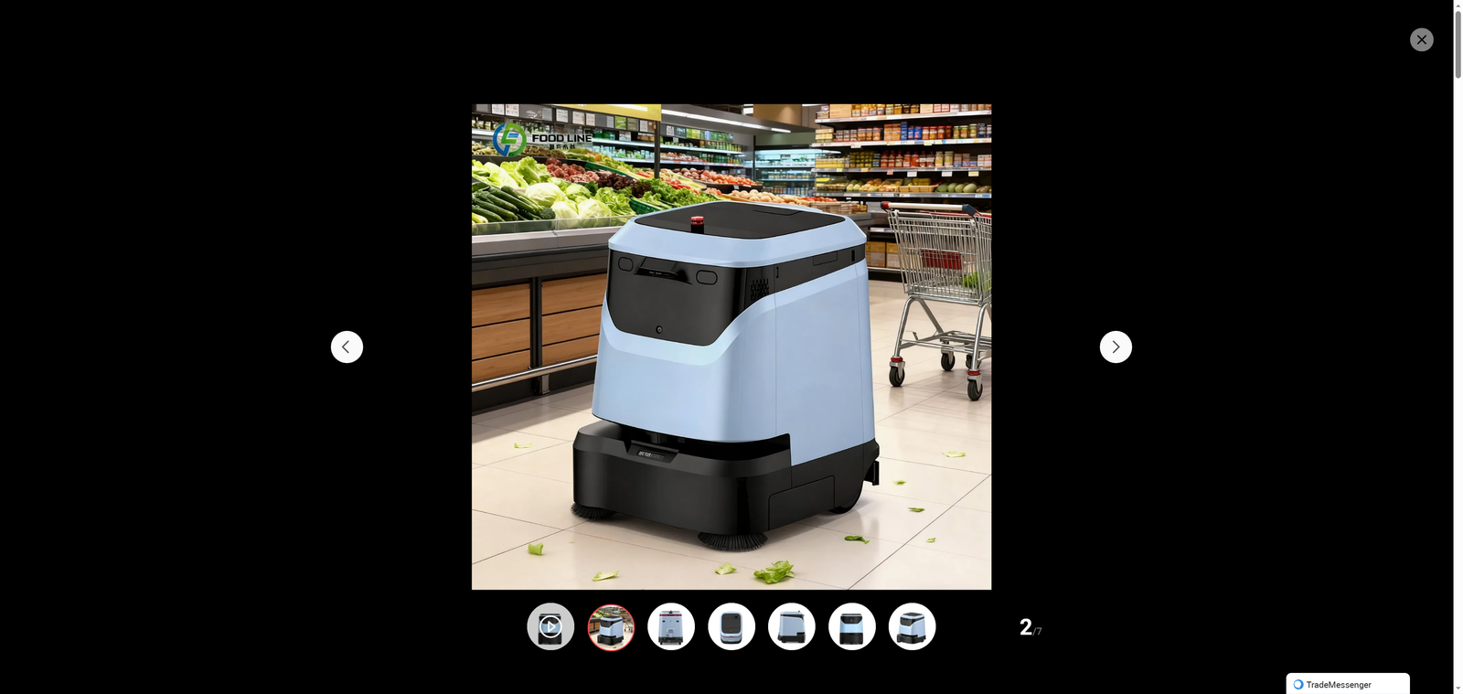 Commercial Automatic Floor Cleaning Robot Robotic Vacuum Cleaner with Vacuum and Mop Self Cleaning and Dry Dusting Robot for Hotel