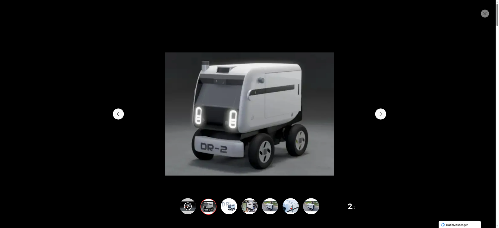 More Than 80kg Airport, Hotel, Home, Large Supermarket, School Scene Automatic Intelligent Driving Exchange Distribution Service Robot