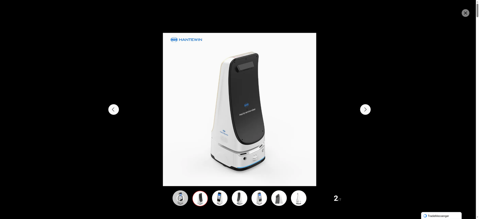 Artificial Intelligence Service Reception Hotel Information Inquiry Sanatorium Airport Smart Robot