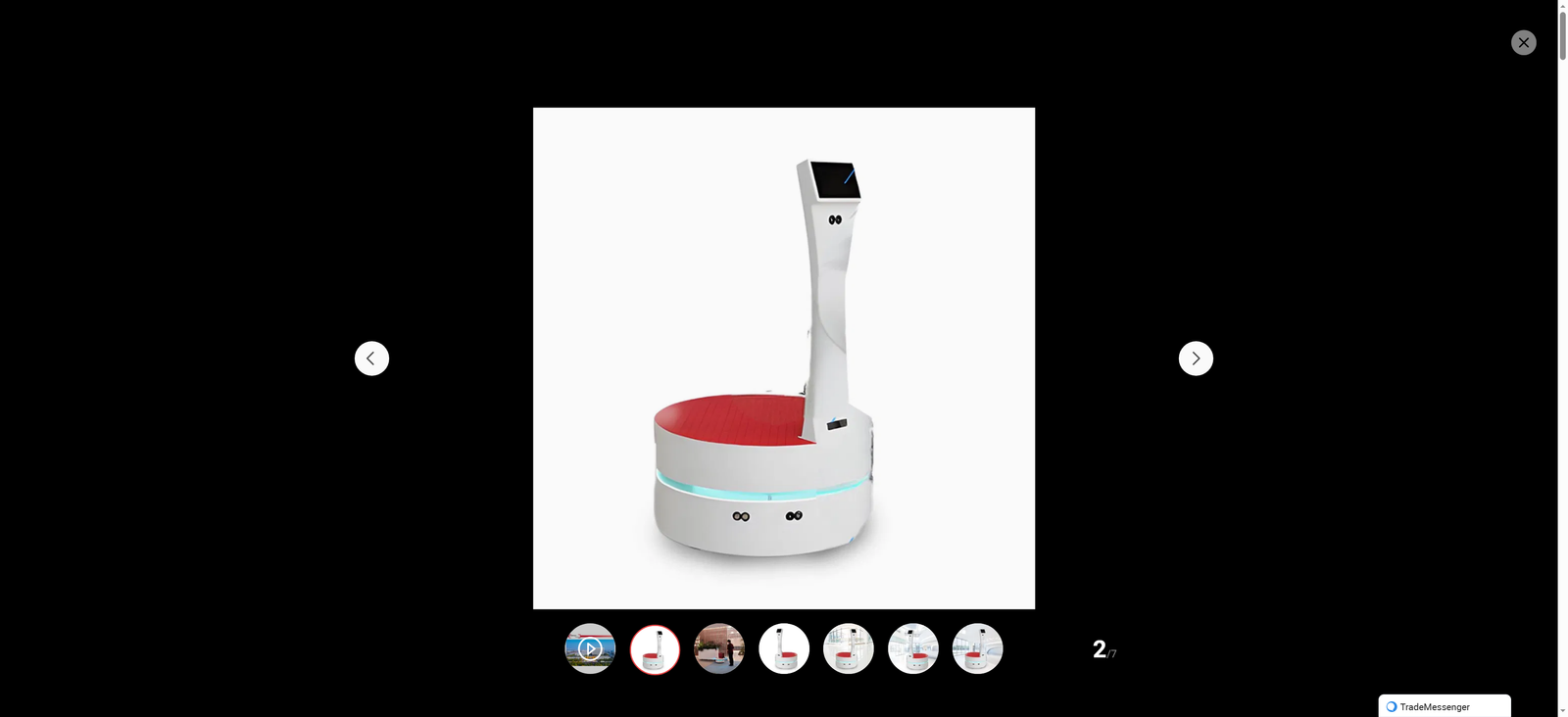 Manufacturer Direct Sales Smart Mobile Hotel and Airport Luggage Handing Robots